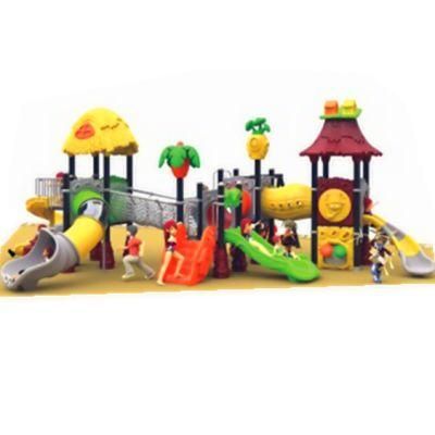 Customized Community Outdoor Playground Equipment Kids Amusement Park Slide