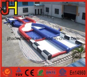 Outdoor Inflatable Zorb Ball Race Track for Bowling