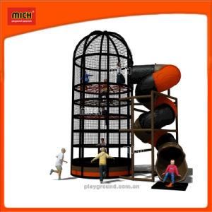 Mich Ce Proved Kids Playground with Tunnel and Indoor Playground Spider Tower