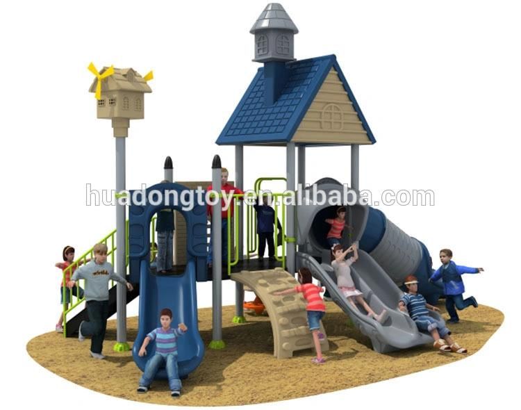 New Outdoor Playground Children Plastic Slide