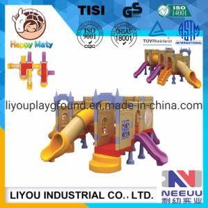Liyou Enjoyable Kids Small Slide Indoor and Outdoor Playground Equitment for Preschool
