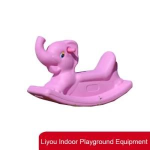 Kid Plastic Animal Rider Rocking Horse Indoor Playground Plastic Toys of CE Tisi Certificate