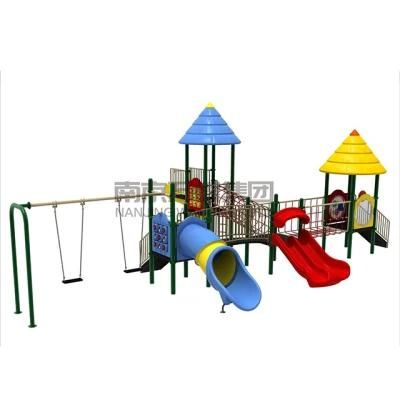 Swing Combination Amusement Park Children Outdoor Playground Equipment with Wd-Zd030