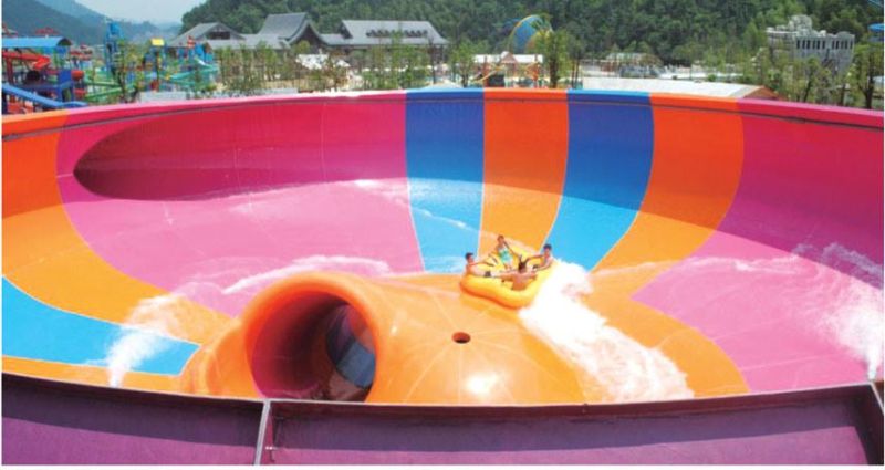 Large Outdoor Water Park Slide/Water Turntable Amusement Equipment