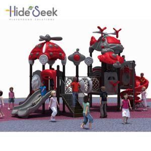 Commercial Kids Slide Equipment Plastic Outdoor Playground (HS02401)