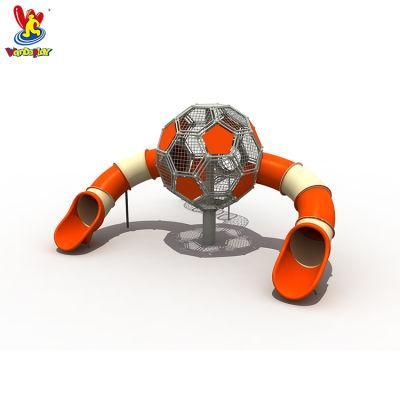 Outdoor Football Tower Preschool Playground Slide Equipment for Amusement Park