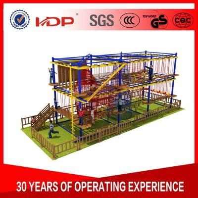 Hot Trendy Low Price Kids Outdoor Courage Challenge Playground