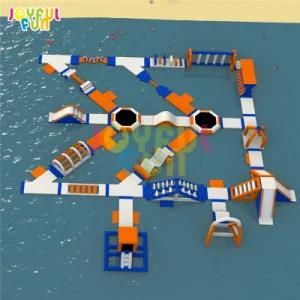 Joyful Fun New 2021 Outdoor Large Adult Kids Water Toys Games Floating Amusement Sea Aqua Park Inflatable Water Park