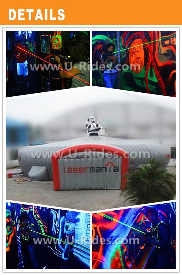 Inflatable Maze Interactive Inflatable Labyrinth Games Inflatable laser tag For Laser gun shooting game