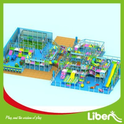 Children Huge Indoor Soft Playground Areas with ASTM