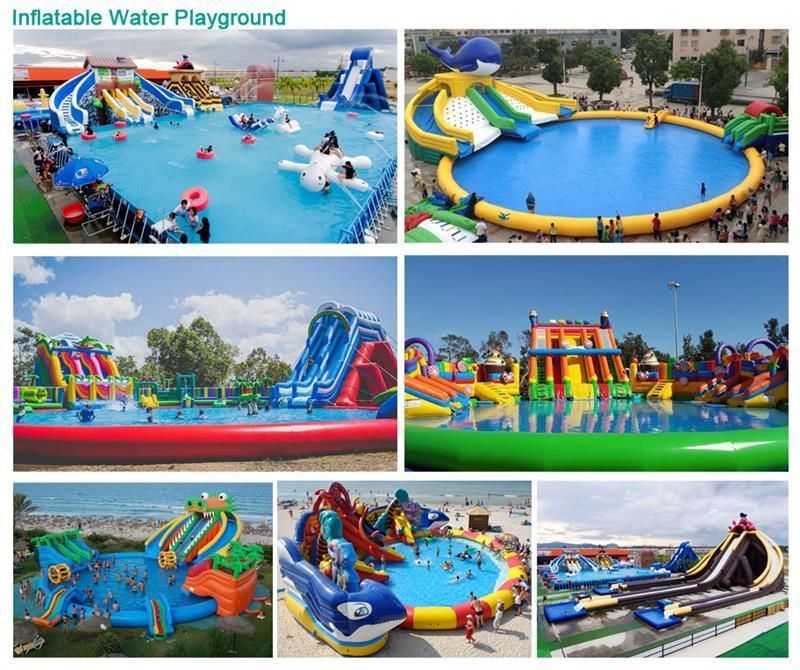 Water Park Inflatable Water Slide Commercial Inflatable Play Pool Inflatable Water Parks Suppliers