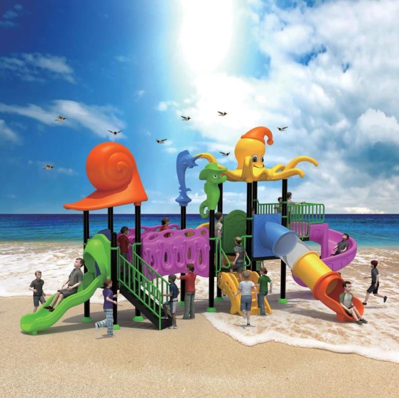 Ce Hot Kids Plastic Slide Outdoor Playground Equipment (TY-70091)