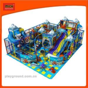 Ocean Theme Kids Indoor Zone Labyrinth Kids Playground Maze