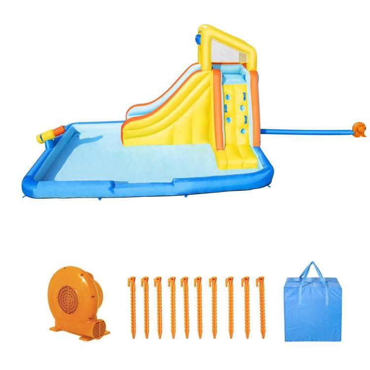 Outdoor Sports Inflatable Bouncer Slide for Bobo Balls or Water Games