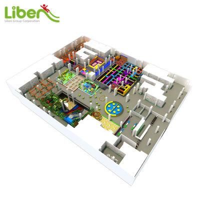 Super Shopping Mall Commercial Indoor Playground Kids and Adults Entertainment Center