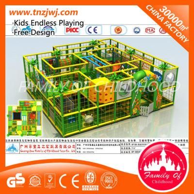 Indoor Jungle Equipment Plastic Children PVC Playground