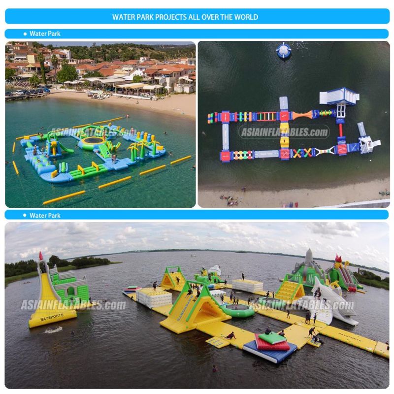 Ocean Water Playground Inflatable Mobile Water Park for Sale
