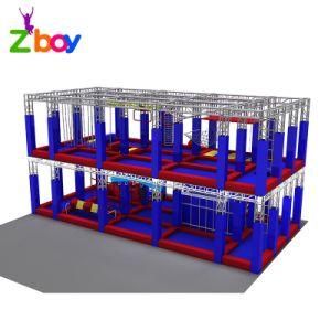 Hot Sale Customized Kids Adult Outdoor Obstacle Equipment Ninja Warrior Course