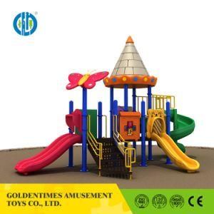 Factory Price Fashion Design Classic Castle Kids Outdoor Park Slide Set