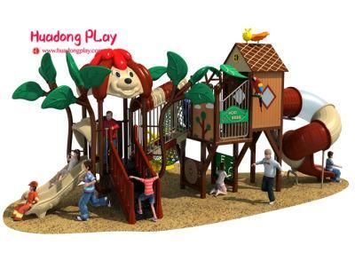 Newest Design for Outdoor Park with Wooden Playground