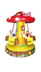 Revolving Mushroom Kiddie Ride Carousel for Amusement Park