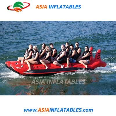 Inflatable Shark Boat Banana Boat Towable Water Ski Tube