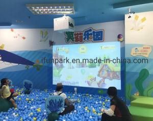 Indoor Playground Soft Play Trampoline Kids Interactive Floor Wall Projection Game