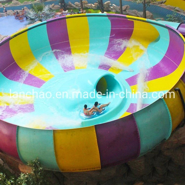 Fiberglass Big Bowl Water Slide for Aquatic Park