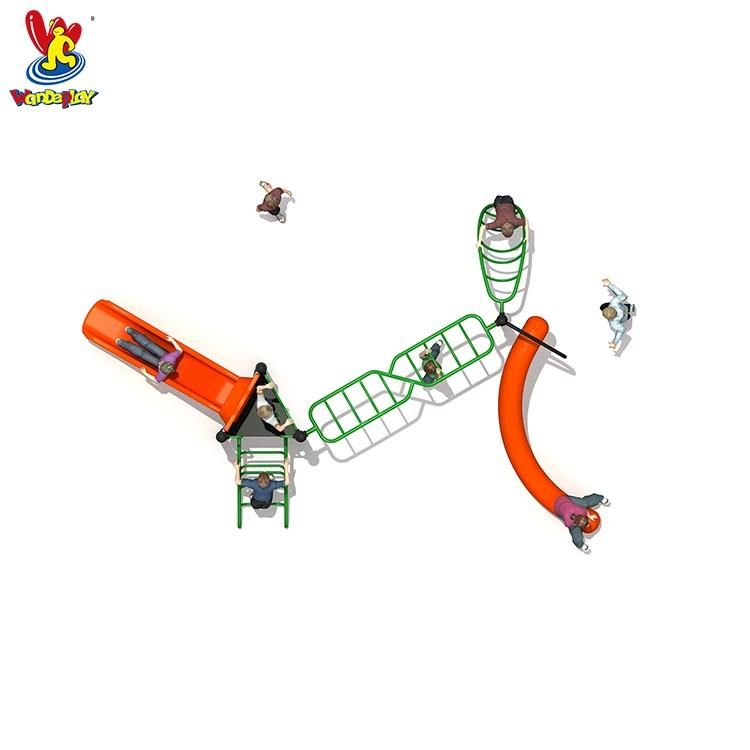 GS TUV Standard Amusement Park Playsets Kindergarten Kids Toy Children Water Park Slide Games Playground Equipment Outdoor Playground Slide