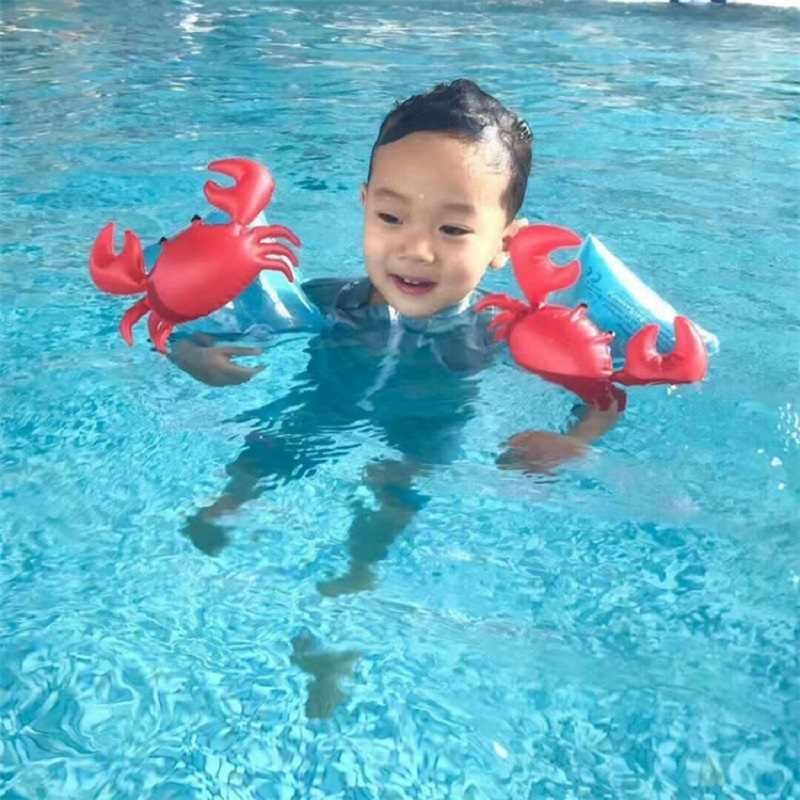 Baby Swimming Ring Arm Circle Pool Float Inflatable Swimming Safety Training Watermelon Whale Dinosaur Pool Party Toys