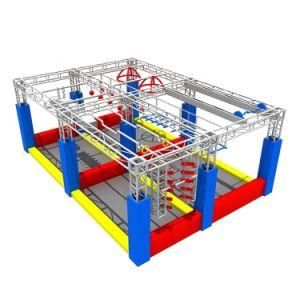 Wholesale Commercial Exercise Ninja Play Area Warrior Obsatcles Course for Kids