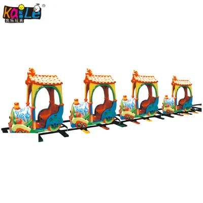 Amusement Park Rides Retro Multicolor Trackless Mini Electric Tourist Train Rides (KL6022)