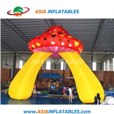 Attractive Advertising Truffle Giant Inflatable Mushroom Arch