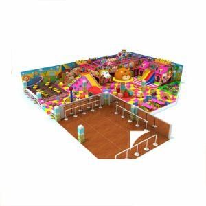 Factory Custom Colorful Fast Food Restaurants Children Indoor Playground Equipment