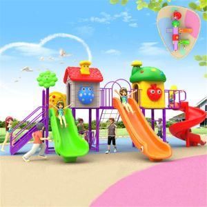 Amusement Park Cartoon House Children Playground with Climbing (BBE-A32)
