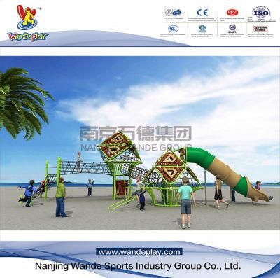 Wandeplay Amusement Park Nest Climbing Children Outdoor Playground Equipment with Wd-Nc102