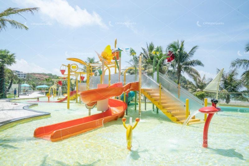 Hot Sale Fiberglass Water Slide Outdoor Luoyue Hotel, Beiluowan, Yangjiang Hotel