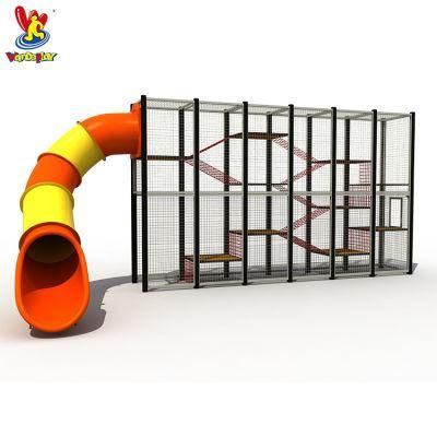 Cage Climbing Children&prime;s Outdoor Playground Reliable Service for Projects