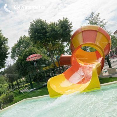 Hot Sale Water Park Fiberglass Water Slide Kids Slide for Kids Adult