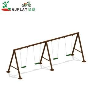 Baby Amusement Park Four Seats Metal Swing