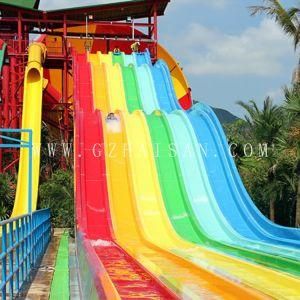 TUV Certified Racing Water Slide by Fiberglass Waterpark Manufacturer Waterpark Factory