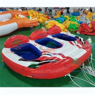 Inflatable Crazy UFO Flying Towables Water Sofa for Summer Water Park