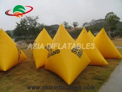 Pyramid Shape Inflatable Water Buoys Inflatable Buoy Marker