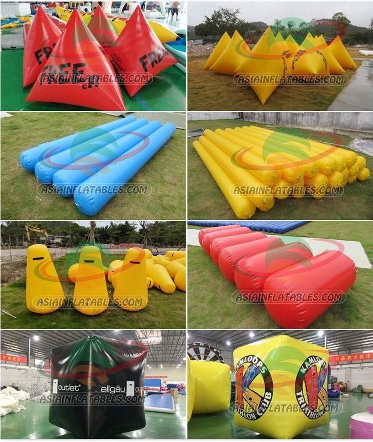 Safety Marker Tube Inflatable Water Cylinder Buoy