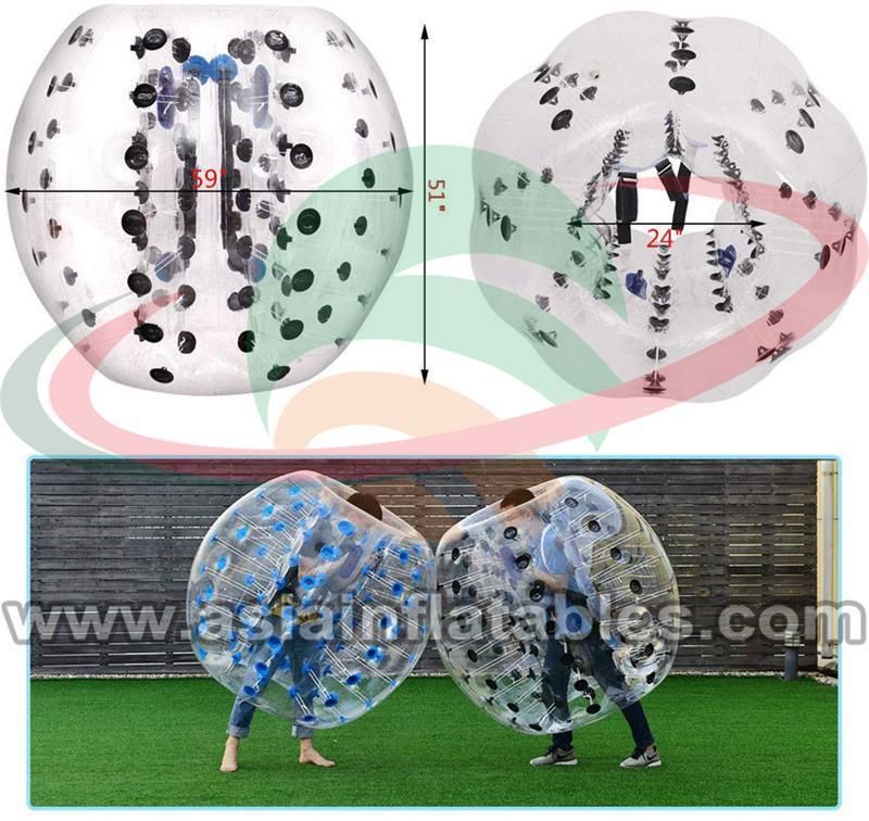 Outdoor PVC Bumper Ball Inflatable Body Bumper Ball for Adult and Kid