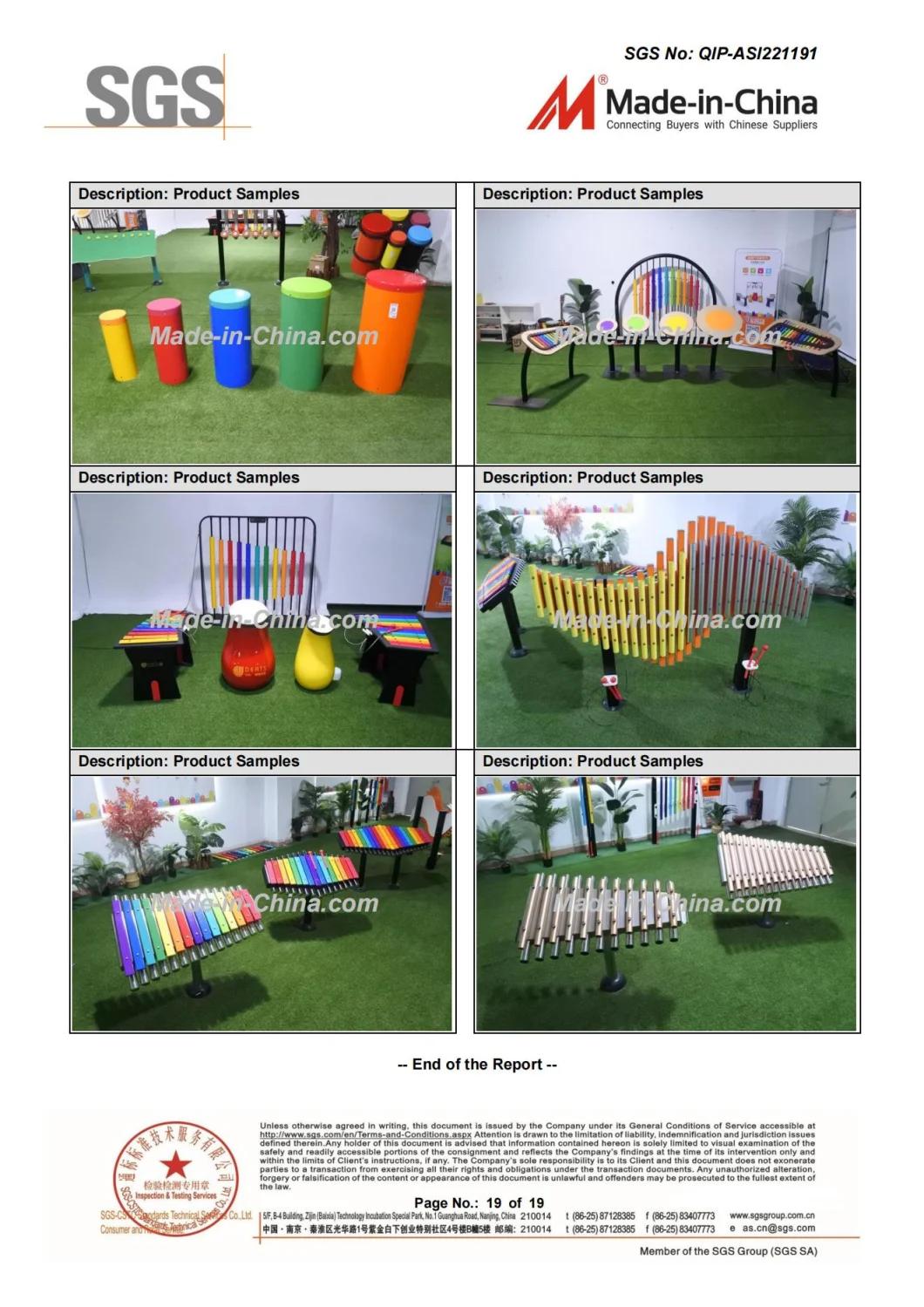 Amazing Music Series Funny Metal Outdoor&Indoor School & Kindgergarten Playground Equipment Musical Instruments for Kids/Children