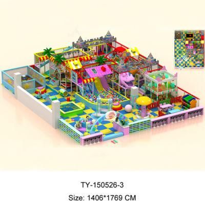 Best Sale New Kids Indoor Playground Equipment, (TY-150526-3)