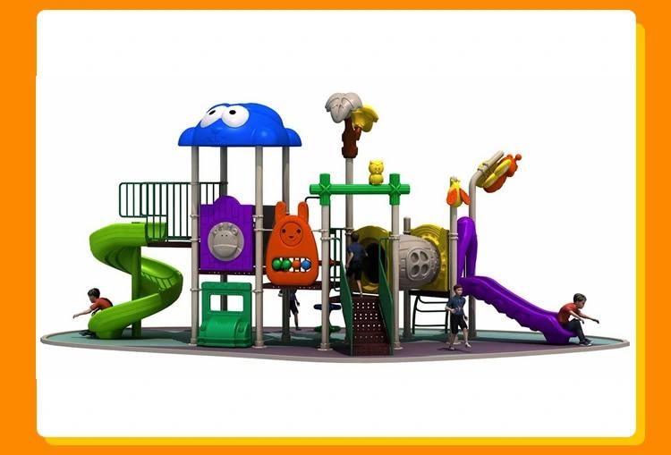 Cheap High Strength Animal Type Children Plastic Slide Outdoor Playground Equipment
