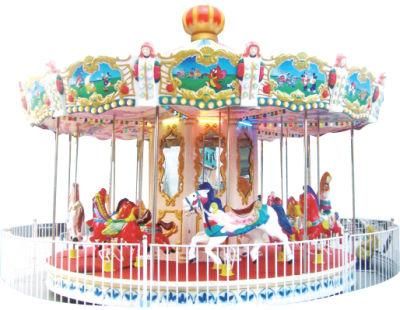 2019 Amusement Park Luxury Revolving Carousel Horse for Sale (TY-11805)