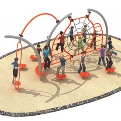 Farmhouse Outdoor Playground Climbing Net Kids Park Sports Equipment Ho62